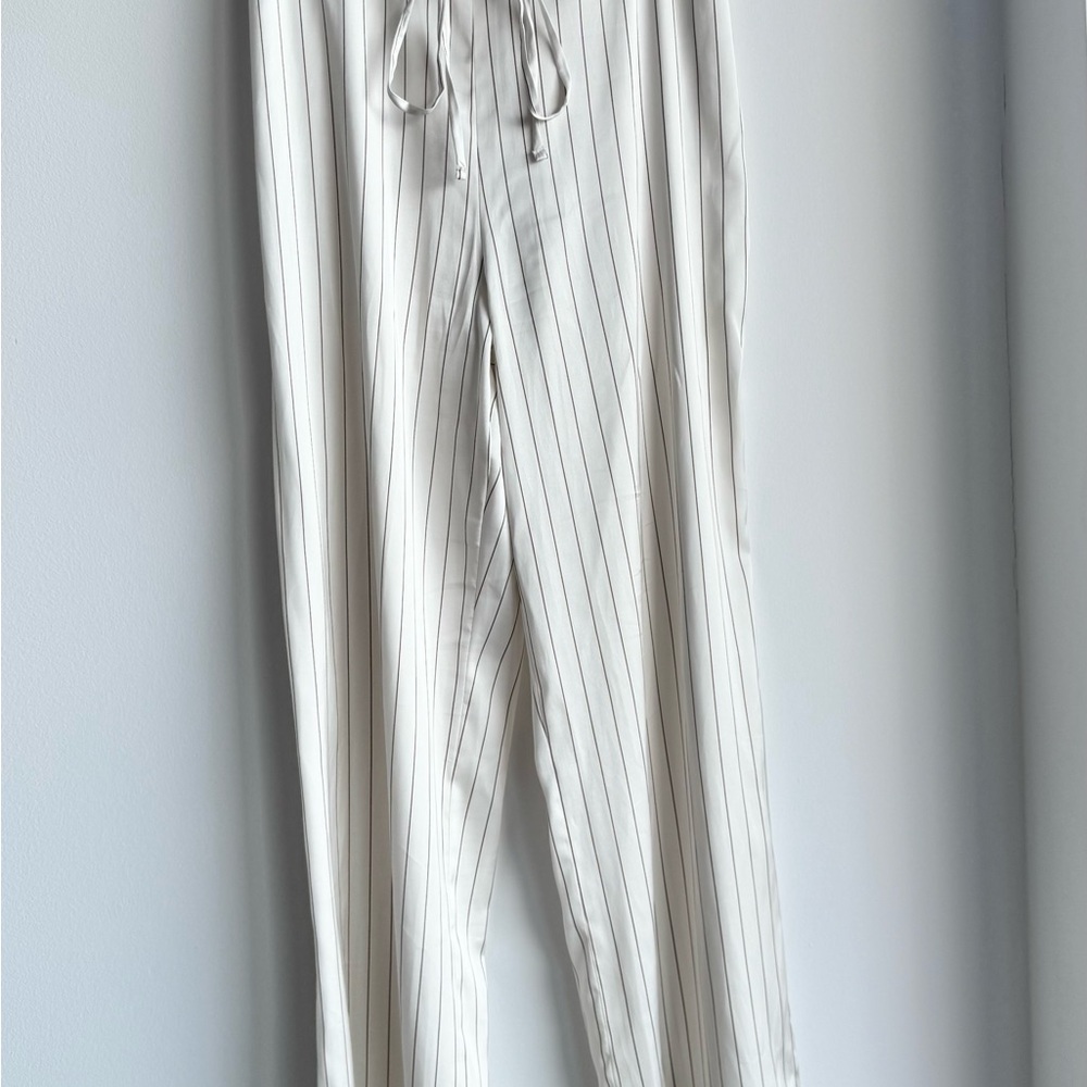 Zara Striped Cream satin  Set Small - Picture 6 of 6